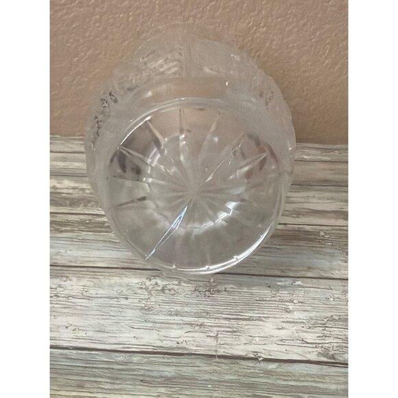 Vintage Julia Made in Poland Hand Cut Lead Crystal Vase 24% PbO 8" - Picture 8 of 8